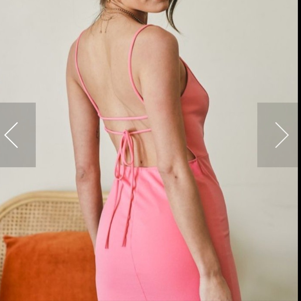 Blue Blush Mini Dress - Picture 3 of 7